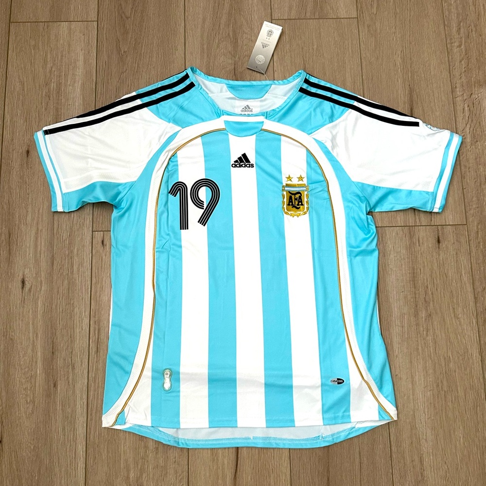 Argentina Messi 2006 Home Soccer Jersey